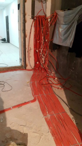 Электромонтажные работы в вашей квартире.